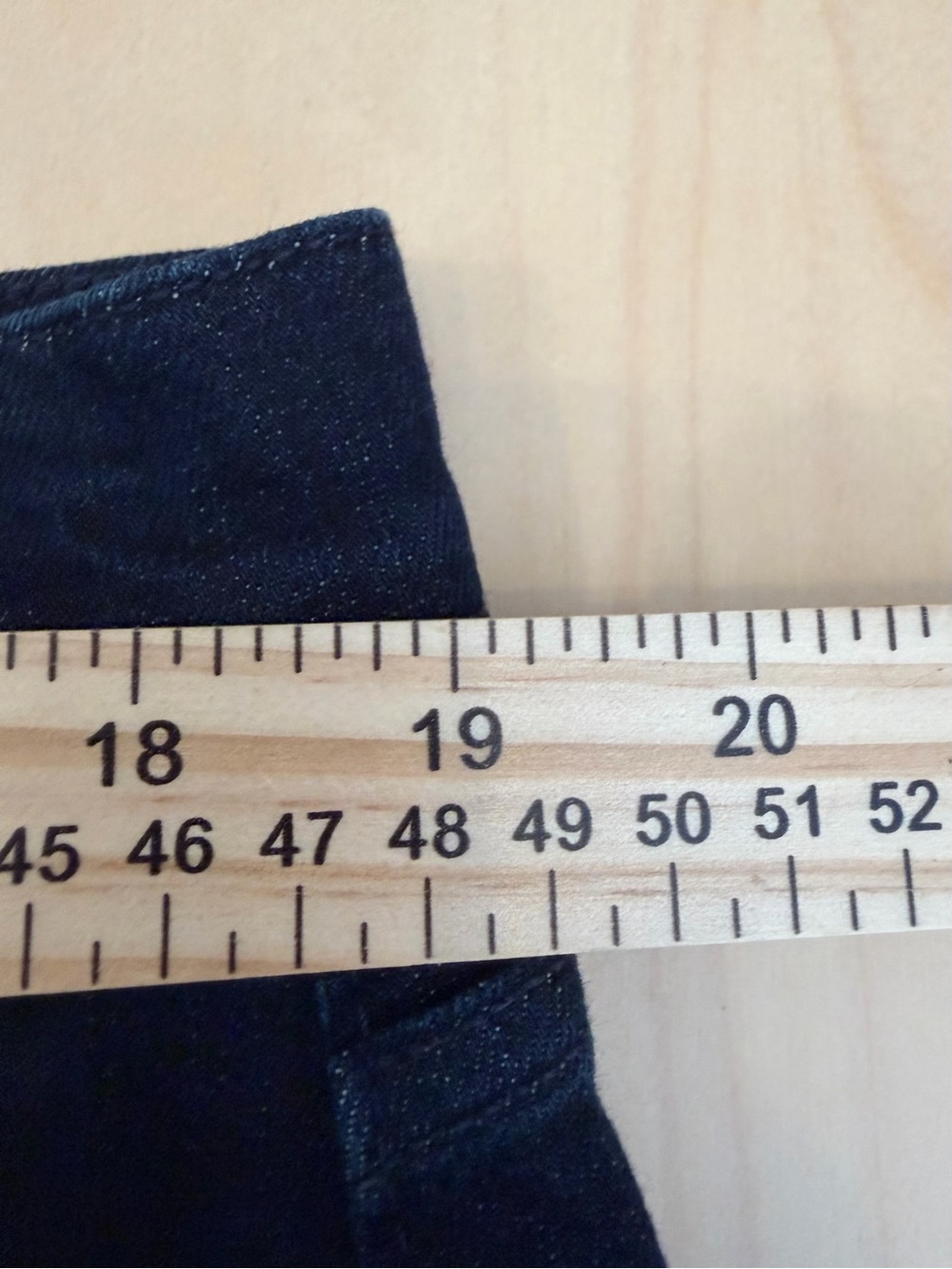 7 For All Mankind Navy Straight-Leg Women's Jeans - Picture 8 of 9